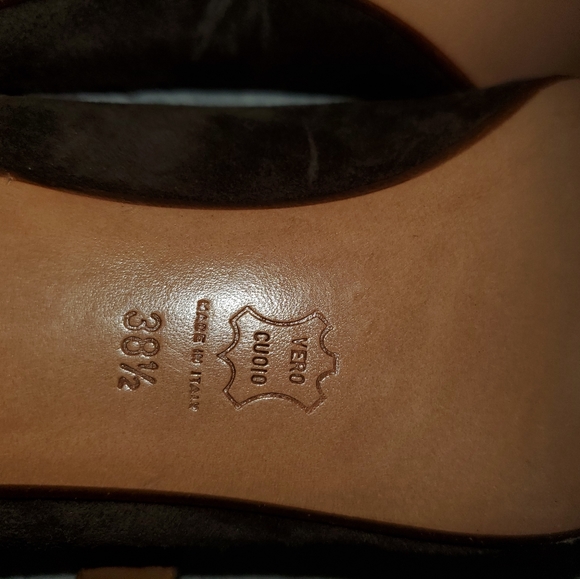 Emporio Armani Suede Heels - Picture 3 of 6